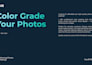 color grade your photos